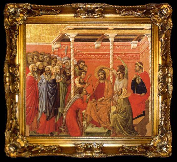 framed  Duccio di Buoninsegna Christ Crowned with Thorns, ta009-2